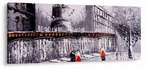 Kép - Olajfestmény a városról II. (120x50 cm)