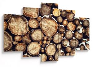 Kép - Fa a hóban (150x105 cm)