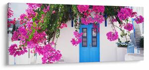 Kép - Hagyományos görög ház (120x50 cm)