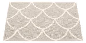 Krémszínű kültéri-beltéri szőnyeg 70x50 cm Kotte Linen – Pappelina