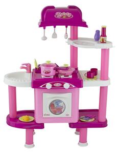 G21 játék - LENA gyerek konyha tartozékokkal, rózsaszín II
