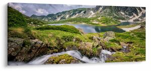 Kép - Kilátás a Rila hegyre (120x50 cm)