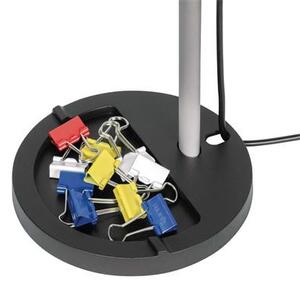 Asztali lámpa, LED, szabályozható, MAUL Kit, fekete-ezüst (VLM82002)