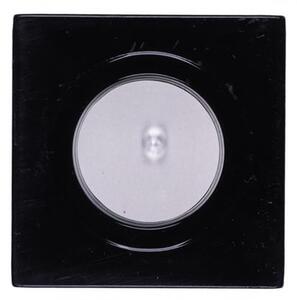 Gemkapocstartó, mágneses, négyszögletű, OFFICE PRODUCTS, átlátszó-fekete (D8461190)