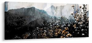 Kép - Vadvirágok illusztrációja (120x50 cm)