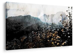 Kép - Vadvirágok illusztrációja (90x60 cm)
