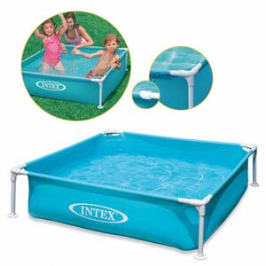 Intex Metal medence 1,22m x 1,22m x 30cm, kék (57173)
