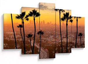 Kép - Los Angeles panorámája (150x105 cm)