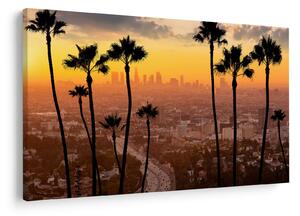 Kép - Los Angeles panorámája (90x60 cm)
