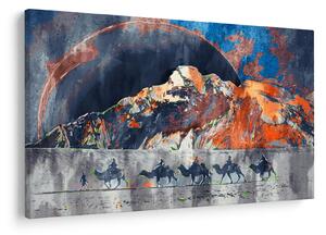 Kép - A sweathouse-ok illusztrációja (90x60 cm)