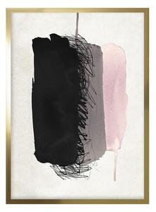 Black gray and pink spot kép