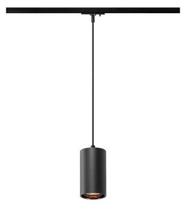 Spotlámpa SLV, Asto Tube, dimmable, Fekete, Étkező, Alumínium, Modern