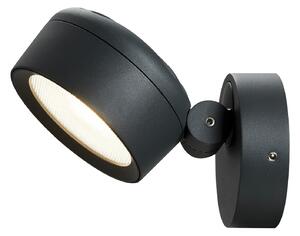 Kültéri Lámpa SLV, Eskina, dimmable, Fekete, Erkély, Alumínium, Modern