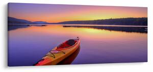 Kép - Kajak a tavon (120x50 cm)