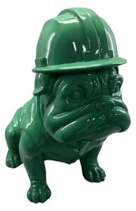 Munkás bulldog - szobor