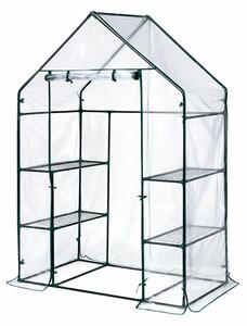 Balkon melegház 143x73x195 cm átlátszó