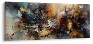 Kép - Absztrakt grafika (120x50 cm)