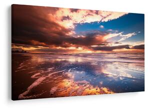 Kép - Esti strand (90x60 cm)