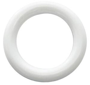 Függönykarika műanyag d=40/55 fehér (6 db)
