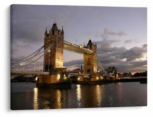 Kép - Tower Bridge éjszaka (70x50 cm)