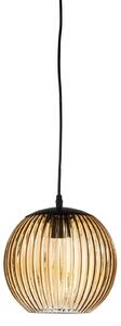 Függőlámpa Bloomingville, Sybia, dimmable, Barna / Rozsdabarna, Étkező, Üveg, Skandináv