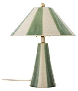 Asztali lámpa Bloomingville, Olive, Zöld, Hálószoba, Kerámia, Skandináv