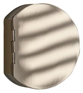 Poudrier LED fali világítás, üveg/acél, 2400 K – DCW