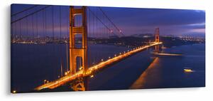 Kép - Golden Gate híd (120x50 cm)