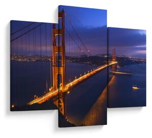 Kép - Golden Gate híd (90x60 cm)