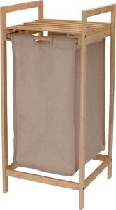 Mosodai kosár Bambusz, 33 x 73 x 33 cm
