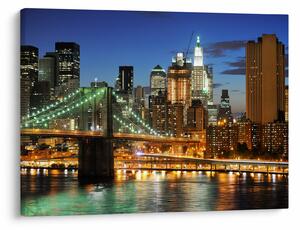 Kép - Híd New Yorkkal (70x50 cm)