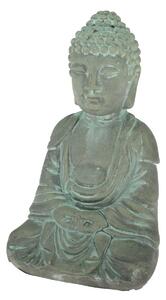 Buddha betonszobor, 19 x 12 cm