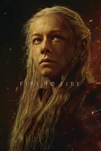 Művészi plakát House of the Dragon - Princess Rhaenyra Targaryen