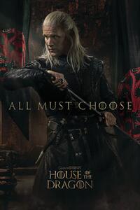 Művészi plakát House of the Dragon - Prince Deamon Targaryen
