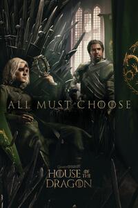 Művészi plakát House of the Dragon - Ser Criston Cole and Aegon