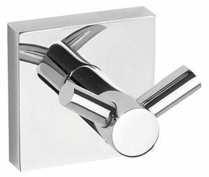 SAPHO XQ201 X-Square dupla horog, krómozott
