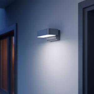 STEINEL Smart Sensor kültéri fali lámpa L 800 SC, antracit, Alu / szürke / cink, Alumínium
