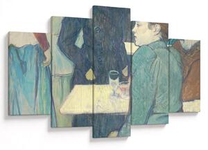 Kép - Henri de Toulouse-Lautrec, A Corner of the Moulin de la Galette, reprodukciók (150x105 cm)