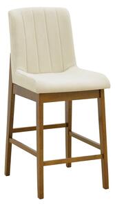 Scaun de bar Dalby, Ecru, 50x45x102.5 cm