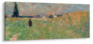 Kép - Georges Seurat, A Summer Landscape, reprodukciók (120x50 cm)