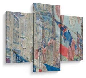 Kép - Childe Hassam, Allies day, reprodukciók (90x60 cm)