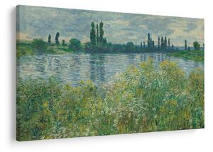 Kép - Claude Monet, Banks of the Seine, reprodukciók (90x60 cm)