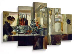 Kép - Style of Edouard Manet, Bon Bock Cafe, reprodukciók (150x105 cm)