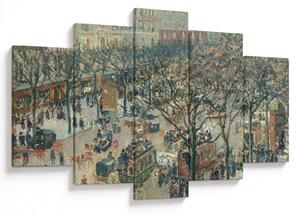 Kép - Camille Pissarro, Boulevard des Italiens, Morning, Sunlight, reprodukciók (150x105 cm)
