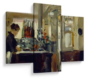 Kép - Style of Edouard Manet, Bon Bock Cafe, reprodukciók (90x60 cm)
