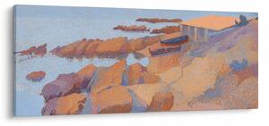 Kép - Henri Edmond Cross, Calanque des Antibois, reprodukciók (120x50 cm)