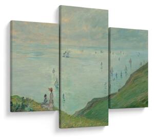 Kép - Henri Fantin-Latour, Cliffs at Pourville, reprodukciók (90x60 cm)