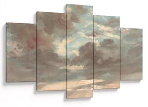 Kép - John Constable, Cloud Study Stormy Sunset, reprodukciók (150x105 cm)