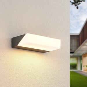 Lucande LED kültéri fali lámpa Golnar, antracit, 25 cm