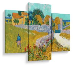 Kép - Vincent van Gogh, Farmhouse in Provence, reprodukciók (90x60 cm)